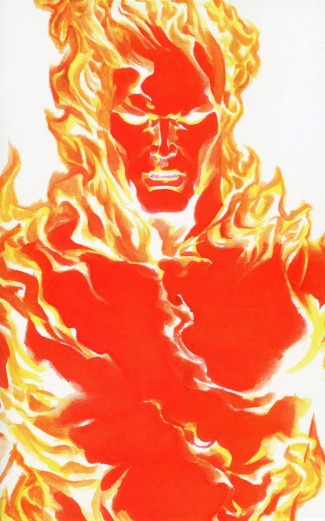 FANTASTIC FOUR #24 (2018 SERIES) HUMAN TORCH TIMELESS VARIANT