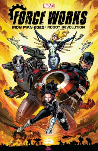 IRON MAN 2020 ROBOT REVOLUTION FORCE WORKS GRAPHIC NOVEL