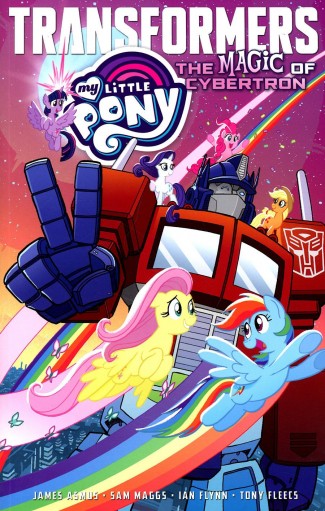 MY LITTLE PONY TRANSFORMERS THE MAGIC OF CYBERTRON GRAPHIC NOVEL