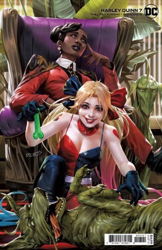 HARLEY QUINN #7 (2021 SERIES) DERRICK CHEW CARD STOCK VARIANT