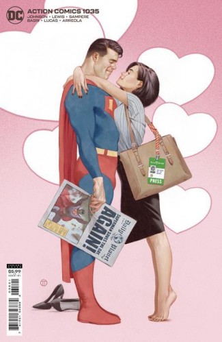 ACTION COMICS #1035 (2016 SERIES) JULIAN TOTINO TEDESCO CARD STOCK VARIANT