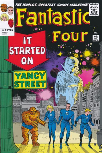 MIGHTY MARVEL MASTERWORKS FANTASTIC FOUR VOLUME 3 IT STARTED ON YANCY STREET KIRBY DM VARIANT GRAPHIC NOVEL