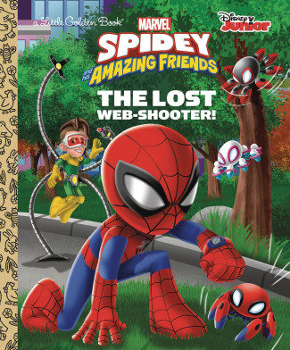 MARVEL SPIDEY LOST WEBSHOOTER LITTLE GOLDEN BOOK HARDCOVER