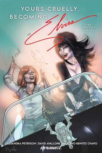 YOURS CRUELLY BECOMING ELVIRA HARDCOVER