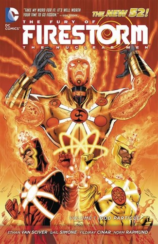 FURY OF FIRESTORM THE NUCLEAR MEN VOLUME 1 GOD PARTICLE GRAPHIC NOVEL