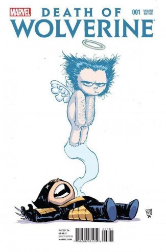 DEATH OF WOLVERINE #1 SKOTTIE YOUNG BABY VARIANT
