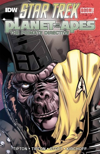 STAR TREK PLANET OF THE APES PRIMATE DIRECTIVE GRAPHIC NOVEL