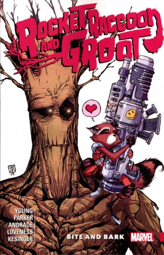 ROCKET RACCOON AND GROOT VOLUME 00 BITE AND BARK GRAPHIC NOVEL