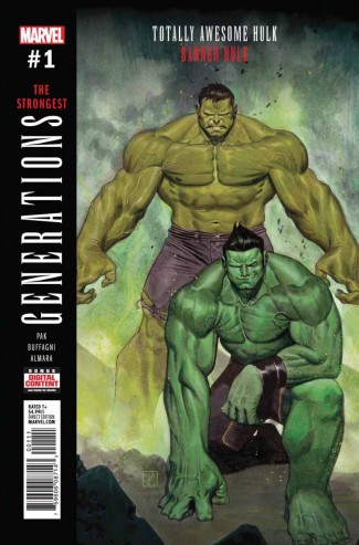 GENERATIONS BANNER HULK AND TOTALLY AWESOME HULK #1
