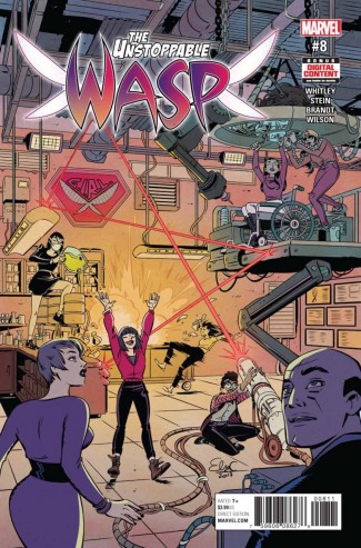 UNSTOPPABLE WASP #8 (2017 SERIES)