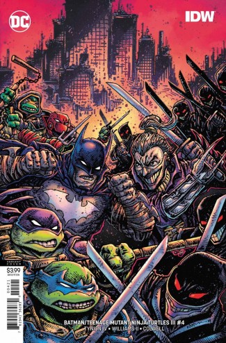 BATMAN TEENAGE MUTANT NINJA TURTLES III #4 VARIANT