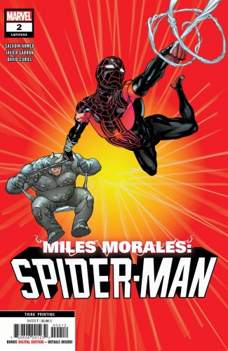 MILES MORALES SPIDER-MAN #2 (2018 SERIES) 3RD PRINTING