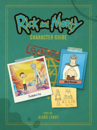 RICK AND MORTY CHARACTER GUIDE HARDCOVER