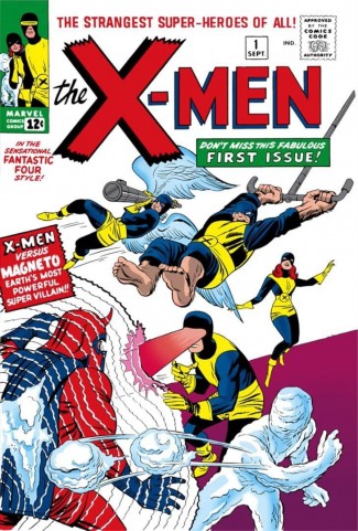 X-MEN OMNIBUS VOLUME 1 HARDCOVER JACK KIRBY DM VARIANT COVER