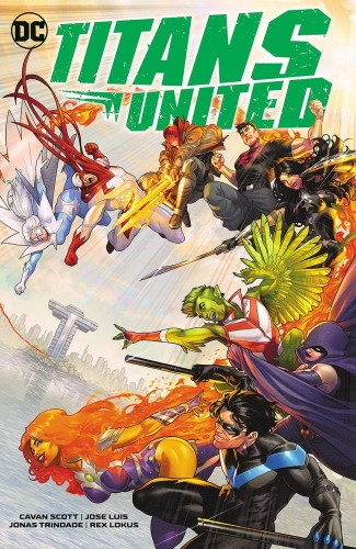 TITANS UNITED GRAPHIC NOVEL