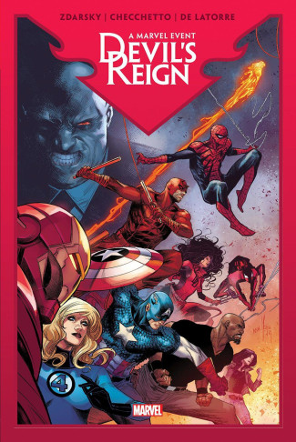 DEVILS REIGN OMNIBUS HARDCOVER MARCO CHECCHETTO COVER
