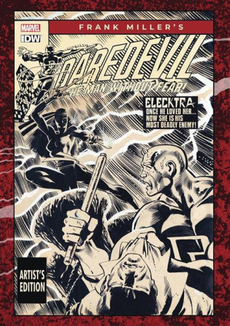 FRANK MILLERS DAREDEVIL ARTISTS EDITION HARDCOVER
