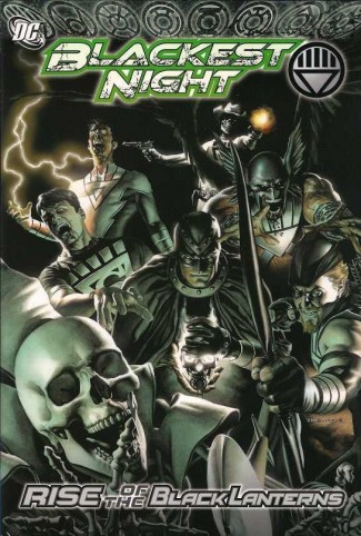 BLACKEST NIGHT RISE OF THE BLACK LANTERNS HARDCOVER