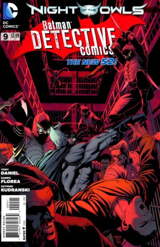 DETECTIVE COMICS #9 (2011 SERIES) 1 IN 25 INCENTIVE