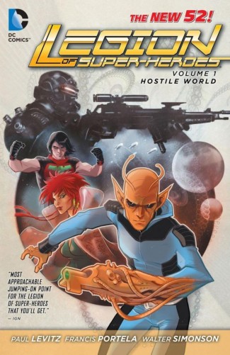 LEGION OF SUPER HEROES VOLUME 1 HOSTILE WORLD GRAPHIC NOVEL