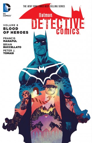 BATMAN DETECTIVE COMICS VOLUME 8 BLOOD OF HEROES HARDCOVER