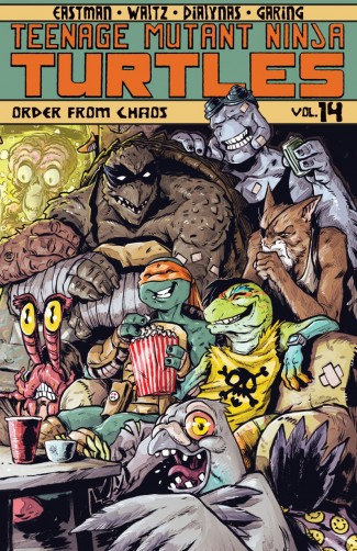 TEENAGE MUTANT NINJA TURTLES VOLUME 14 ORDER FROM CHAOS GRAPHIC NOVEL