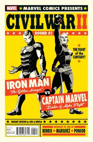 CIVIL WAR II #1 MICHAEL CHO VARIANT