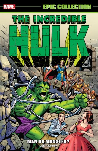INCREDIBLE HULK EPIC COLLECTION MAN OR MONSTER GRAPHIC NOVEL