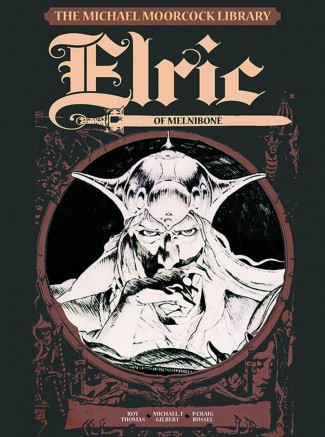 MOORCOCK VOLUME 1 ELRIC MELNIBONE LIBRARY EDITION HARDCOVER
