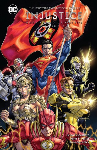 INJUSTICE GODS AMONG US YEAR FIVE VOLUME 3 HARDCOVER