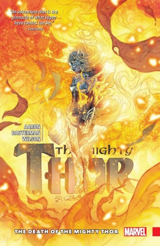 MIGHTY THOR VOLUME 5 THE DEATH OF THE MIGHTY THOR HARDCOVER