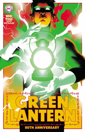 GREEN LANTERN 80TH ANNIVERSARY 100 PAGE SUPER SPECTACULAR #1 1950S MATT TAYLOR VARIANT