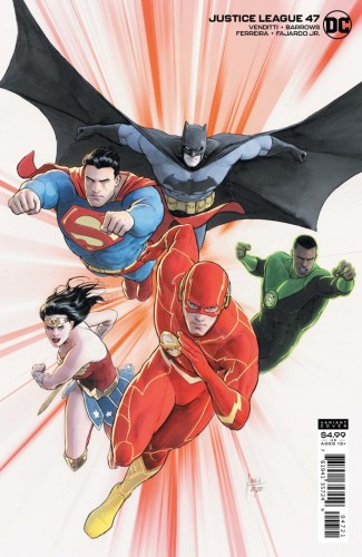 JUSTICE LEAGUE #47 (2018 SERIES) CARD STOCK VARIANT