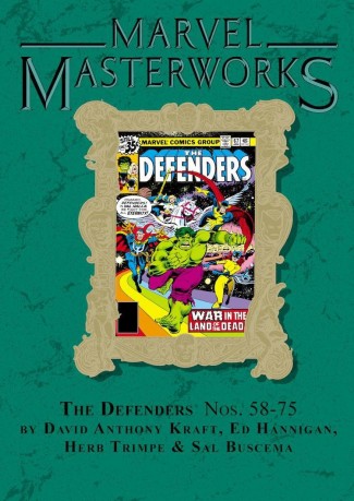 MARVEL MASTERWORKS DEFENDERS VOLUME 7 DM VARIANT #295 EDITION HARDCOVER