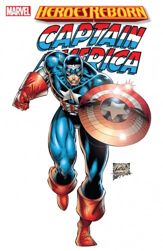 HEROES REBORN CAPTAIN AMERICA GRAPHIC NOVEL