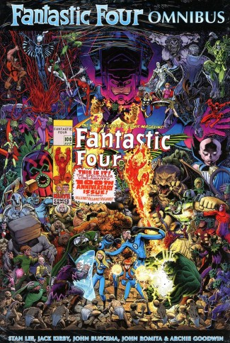 FANTASTIC FOUR OMNIBUS VOLUME 4 HARDCOVER ART ADAMS COVER
