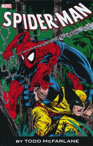 SPIDER-MAN BY MCFARLANE OMNIBUS DM WOLVERINE VARIANT HARDCOVER