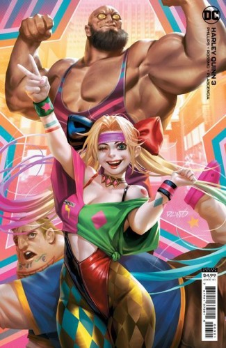 HARLEY QUINN #3 (2021 SERIES) DERRICK CHEW CARD STOCK VARIANT