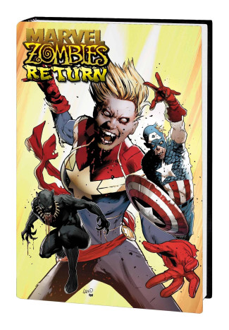 MARVEL ZOMNIBUS RETURNS HARDCOVER GREG LAND DM VARIANT COVER