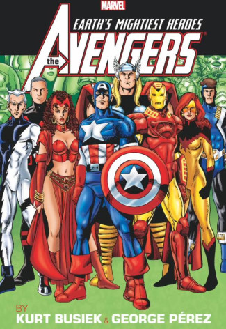 AVENGERS BY BUSIEK AND PEREZ VOLUME 2 OMNIBUS HARDCOVER GEORGE PEREZ COVER