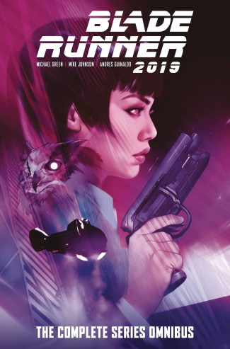 BLADE RUNNER 2019 THE COMPLETE SERIES OMNIBUS HARDCOVER BEN OLIVER COVER