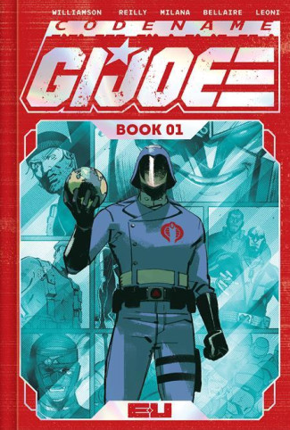 CODENAME GI JOE DELUXE EDITION BOOK 1 HARDCOVER ANDREA MILANA DM VARIANT SPOT FOIL COVER