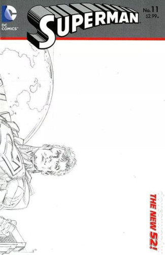 SUPERMAN #11 (2011 SERIES) JURGENS AND RAPMUND 1 IN 25 INCENTIVE VARIANT