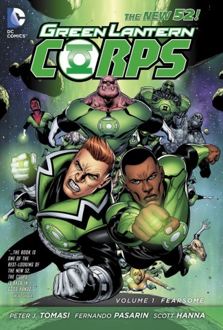GREEN LANTERN CORPS VOLUME 1 FEARSOME HARDCOVER