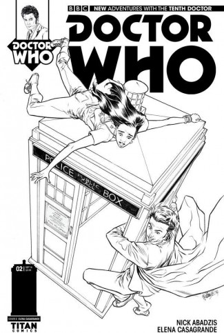 DOCTOR WHO 10TH DOCTOR #2 (2014 SERIES) 1 IN 25 INCENTIVE VARIANT