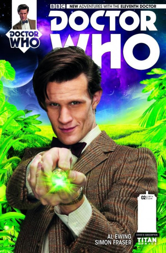 DOCTOR WHO THE ELEVENTH DOCTOR #2 SUBSCRIPTION COVER