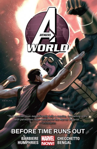 AVENGERS WORLD VOLUME 4 BEFORE TIME RUNS OUT GRAPHIC NOVEL