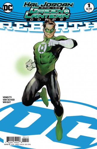 HAL JORDAN AND THE GREEN LANTERN CORPS REBIRTH #1 (DCU Rebirth - Variant Edition)