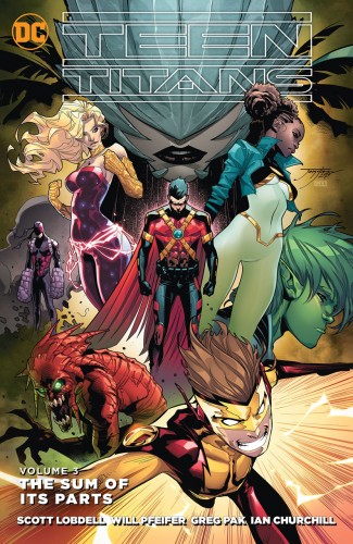 TEEN TITANS VOLUME 3 THE SUM OF ITS PARTS GRAPHIC NOVEL