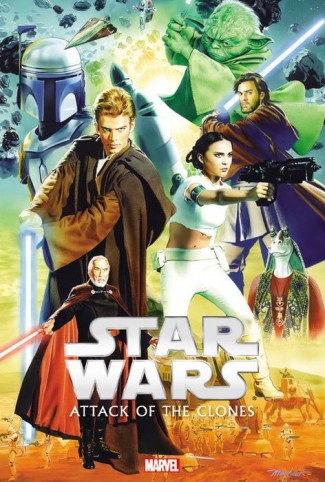 STAR WARS EPISODE II ATTACK OF THE CLONES HARDCOVER